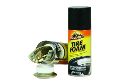 Tire Foam Diversion Safe Stash Can: Clever Storage Solution for Your Valuables - CarsBling - Best Car Gifts & Accessories