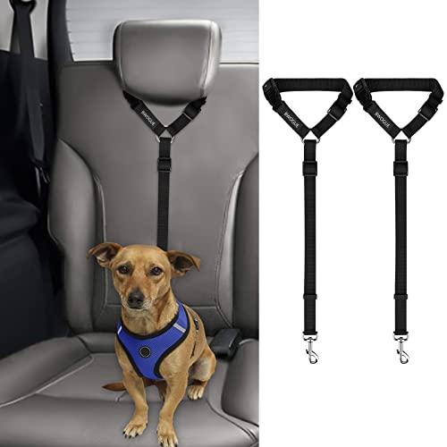 Dog Cat Safety Seat Belt Strap, Adjustable Nylon Fabric - CarsBling - Best Car Gifts & Accessories