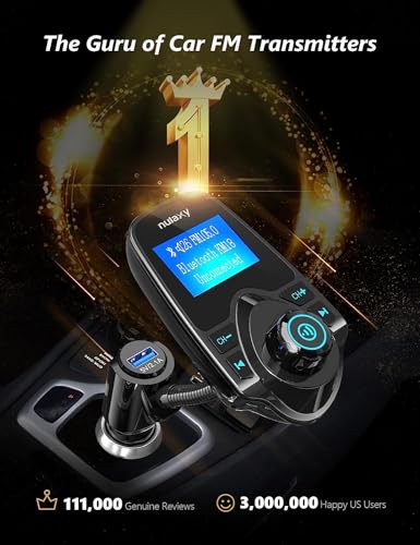 Wireless in-Car Bluetooth FM Transmitter Radio Adapter Car Kit - CarsBling - Best Car Gifts & Accessories