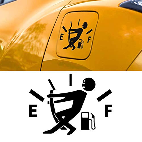 Funny High Gas Consumption Car Sticker, Fuel Gauge Design - CarsBling - Best Car Gifts & Accessories