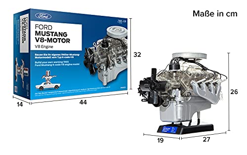 Franzis Ford Mustang V8 Model Engine Kit - CarsBling - Best Car Gifts & Accessories