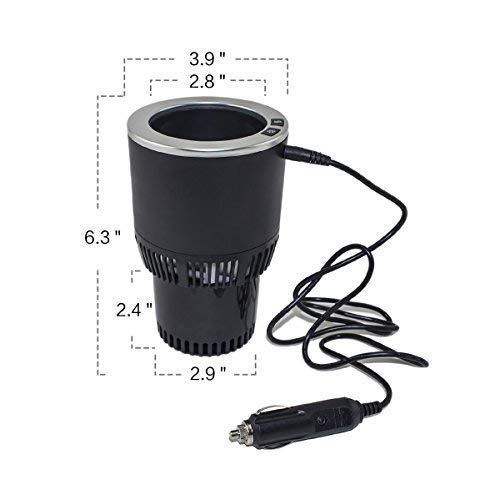 Yesinaly Car Cup Warmer Cooler: Keep Your Drinks Just Right for Your Road Trip - CarsBling - Best Car Gifts & Accessories