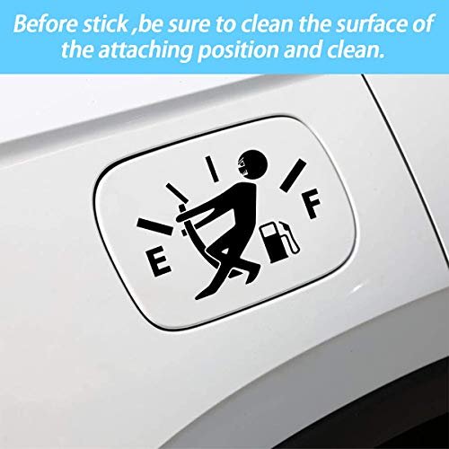 Funny High Gas Consumption Car Sticker, Fuel Gauge Design - CarsBling - Best Car Gifts & Accessories