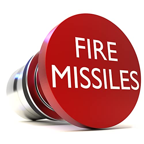 Fire Missiles Button Car Cigarette Lighter by Citadel Black - CarsBling - Best Car Gifts & Accessories