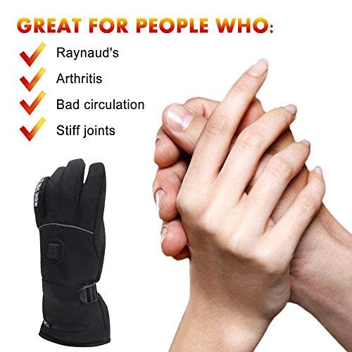 Electric Heated Gloves with Rechargeable Batteries - CarsBling - Best Car Gifts & Accessories