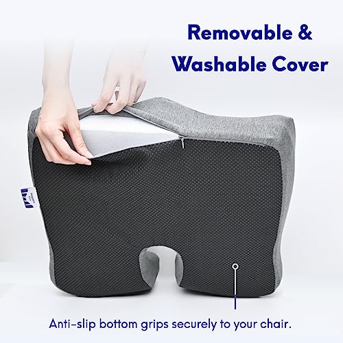 Patented Pressure Relief Seat Cushion for Long Sitting Hours - CarsBling - Best Car Gifts & Accessories