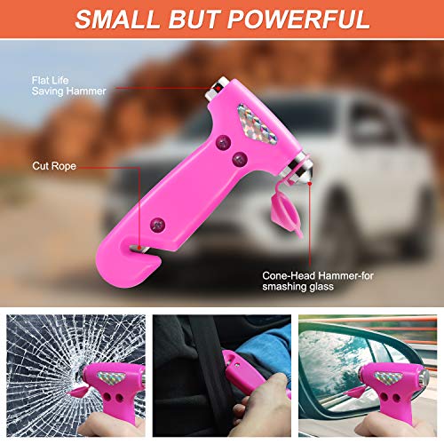 Pink Emergency Roadside Assistance Kit: A Thoughtful Gift for Teen Girls and Ladies - CarsBling - Best Car Gifts & Accessories