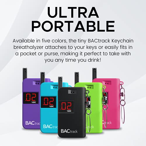 Keychain Breathalyzer: Ultra-Portable Alcohol Tester - CarsBling - Best Car Gifts & Accessories