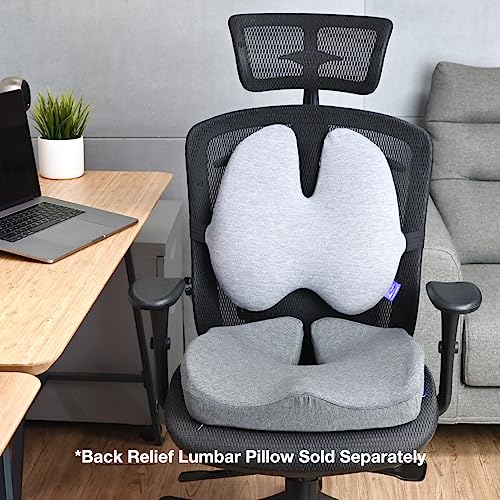 Patented Pressure Relief Seat Cushion for Long Sitting Hours - CarsBling - Best Car Gifts & Accessories