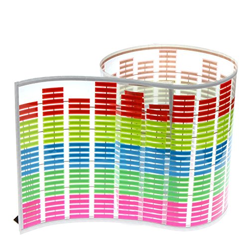 Car Sticker Music Rhythm LED Flash Light Lamp Sound Activated Equalizer - CarsBling - Best Car Gifts & Accessories