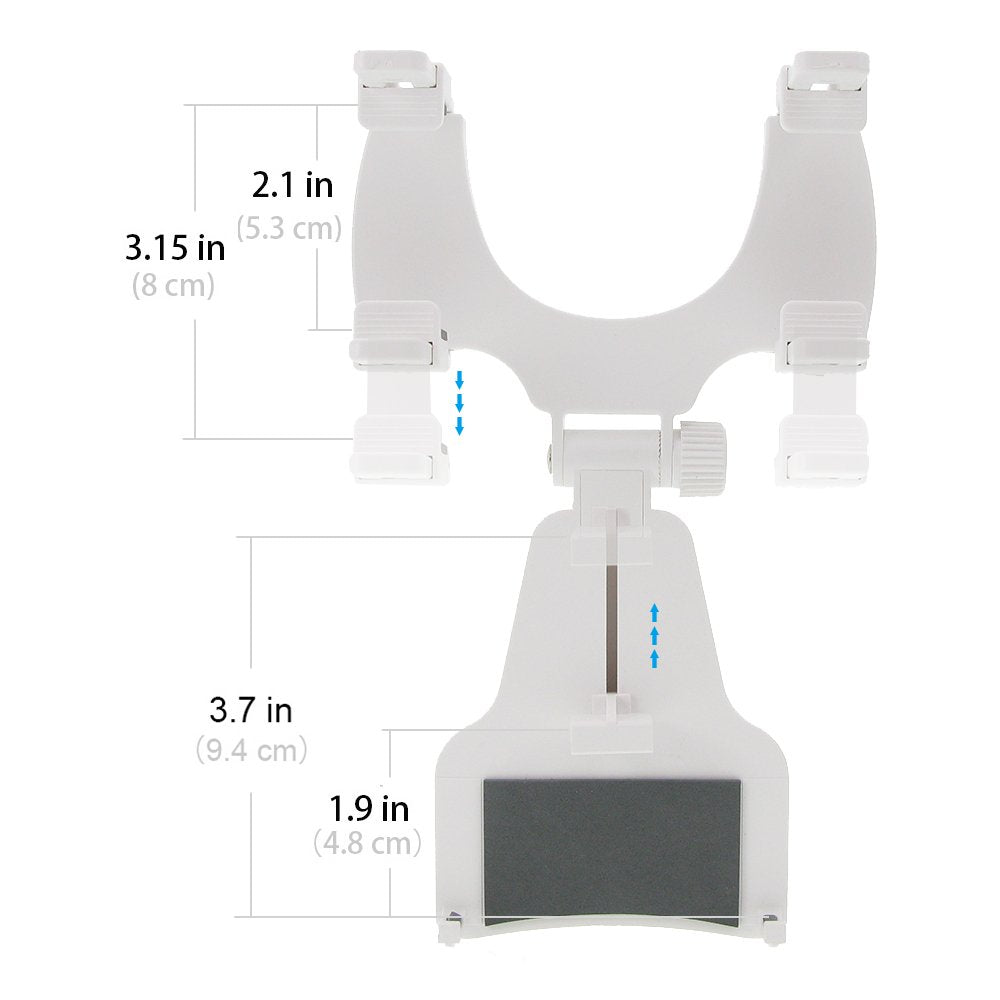 Car Rearview Mirror Mount for Smartphones, GPS, MP3 Players - CarsBling - Best Car Gifts & Accessories