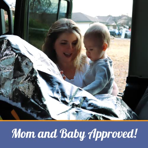 Baby Car Seat Sun Shade Cover, UV Protection for Baby's Carseat - CarsBling - Best Car Gifts & Accessories