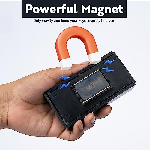 WYZworks XL Magnetic Key Hider: Hidden Storage for Your Car Keys Anywhere - CarsBling - Best Car Gifts & Accessories