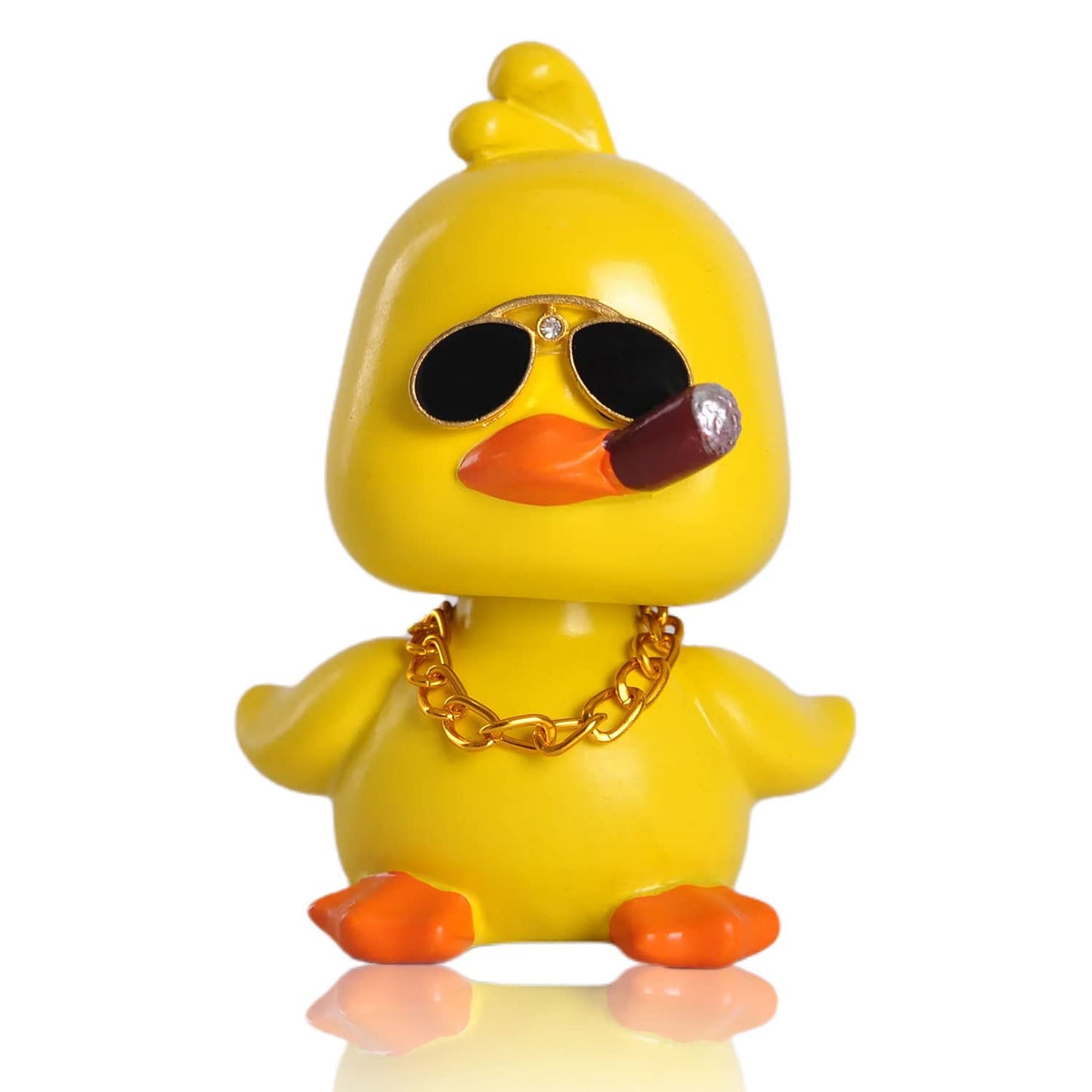 Cute Yellow Duck Car Ornaments Funny Duck Car Toy - CarsBling - Best Car Gifts & Accessories
