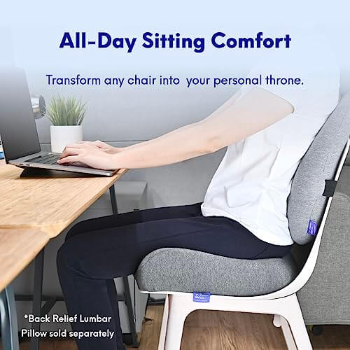 Patented Pressure Relief Seat Cushion for Long Sitting Hours - CarsBling - Best Car Gifts & Accessories