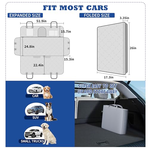 Back Seat Extender for Dogs, Pet Protector - CarsBling - Best Car Gifts & Accessories