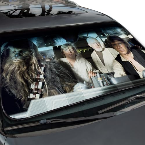 Star Wars Accordion Sunshade - CarsBling - Best Car Gifts & Accessories