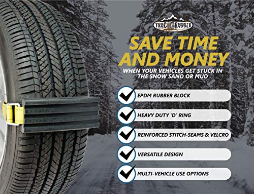 TRACGRABBER Tire Traction Device: Your Lifesaver in Snow, Mud, and Sand - CarsBling - Best Car Gifts & Accessories