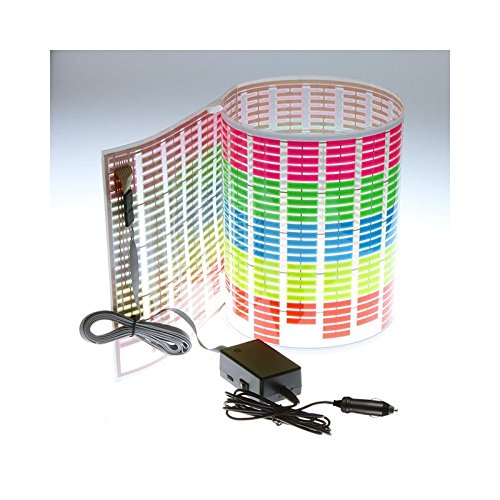 Car Sticker Music Rhythm LED Flash Light Lamp Sound Activated Equalizer - CarsBling - Best Car Gifts & Accessories