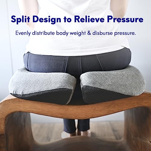 Patented Pressure Relief Seat Cushion for Long Sitting Hours - CarsBling - Best Car Gifts & Accessories