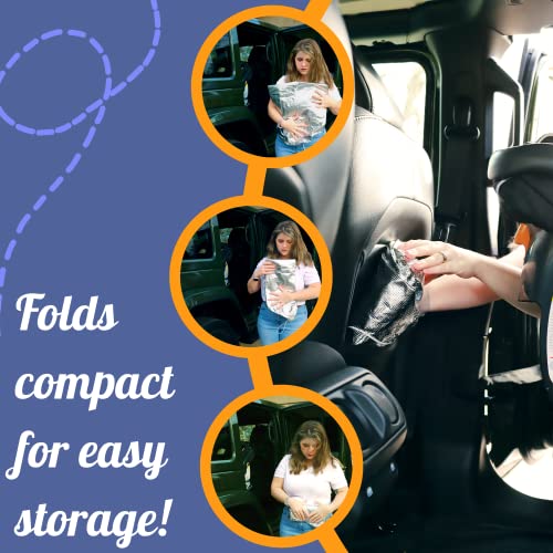 Baby Car Seat Sun Shade Cover, UV Protection for Baby's Carseat - CarsBling - Best Car Gifts & Accessories