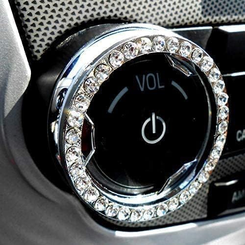 Crystal Rhinestone Car Bling Sticker Ring Emblem - CarsBling - Best Car Gifts & Accessories