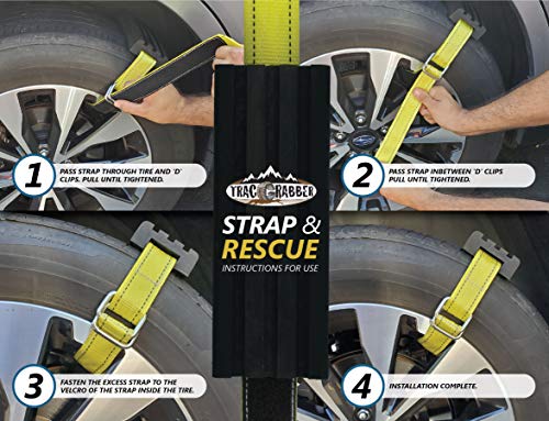 TRACGRABBER Tire Traction Device: Your Lifesaver in Snow, Mud, and Sand - CarsBling - Best Car Gifts & Accessories