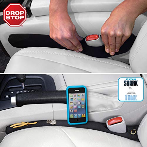 Drop Stop - Original Patented Car Seat Gap Filler, Set of 2 - CarsBling - Best Car Gifts & Accessories