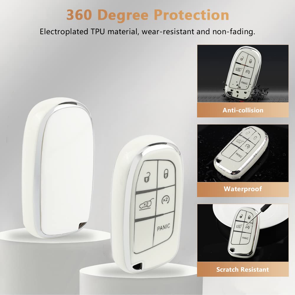 Full-Coverage TPU Key Fob Cover