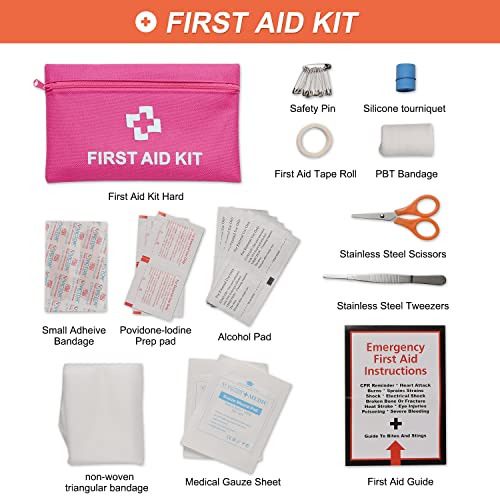 Pink Emergency Roadside Assistance Kit: A Thoughtful Gift for Teen Girls and Ladies - CarsBling - Best Car Gifts & Accessories