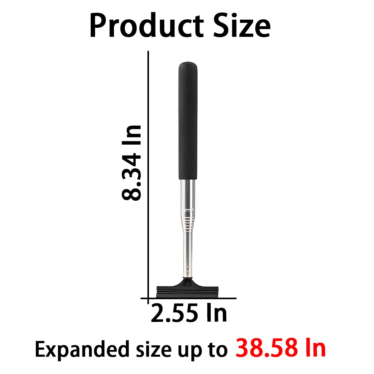 Car Rearview Mirror Wiper, Retractable Auto Glass Squeegee - CarsBling - Best Car Gifts & Accessories