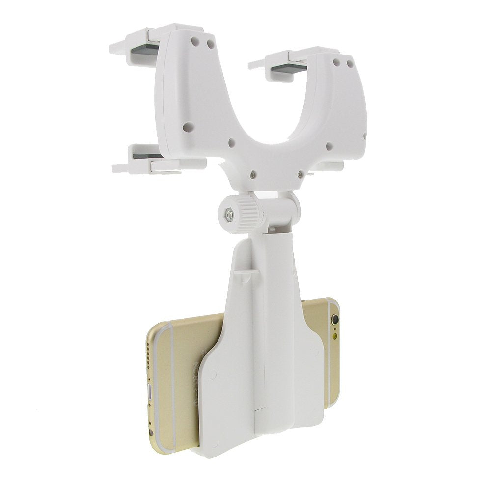 Car Rearview Mirror Mount for Smartphones, GPS, MP3 Players - CarsBling - Best Car Gifts & Accessories