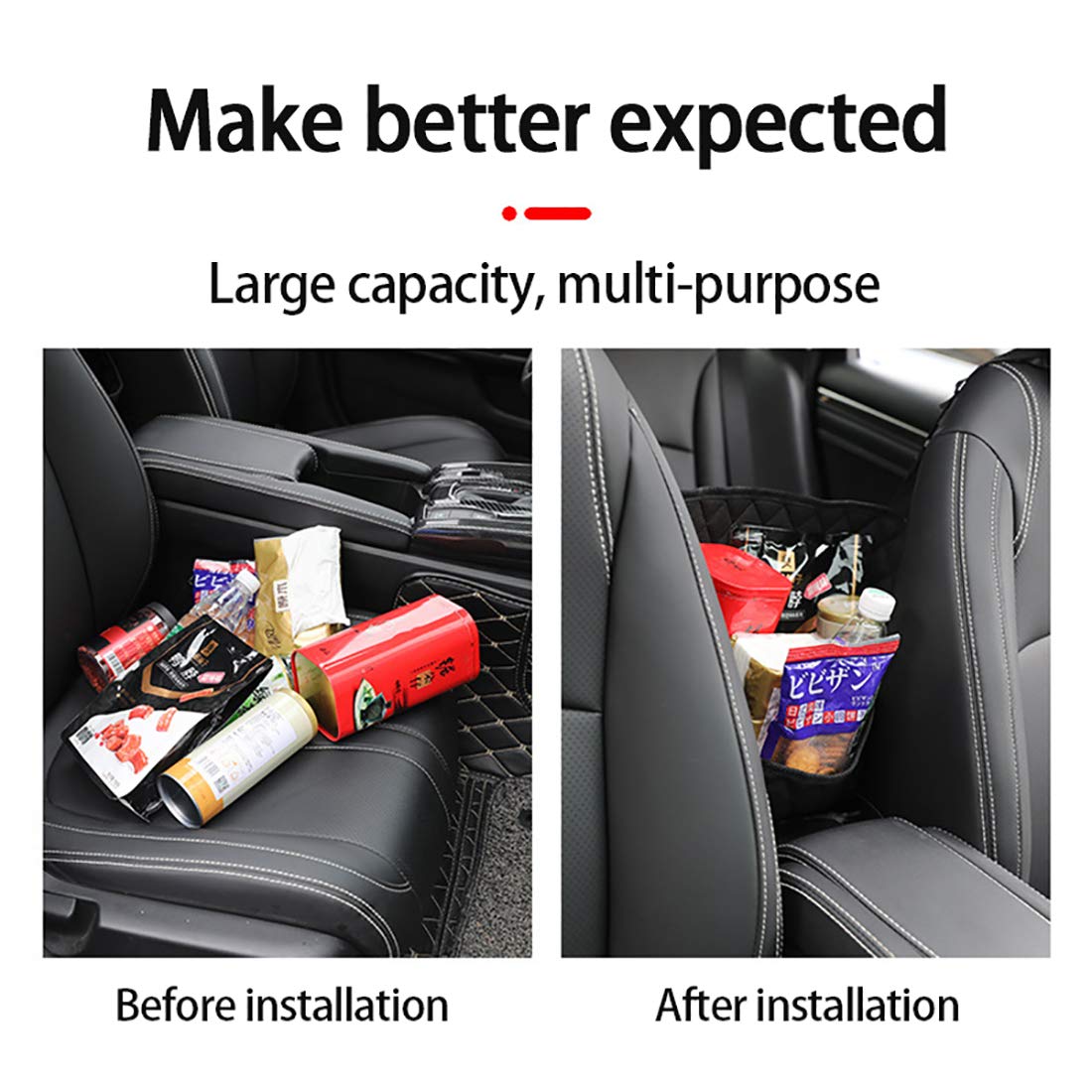 Car Purse Holder Seat Back Organizer - CarsBling - Best Car Gifts & Accessories