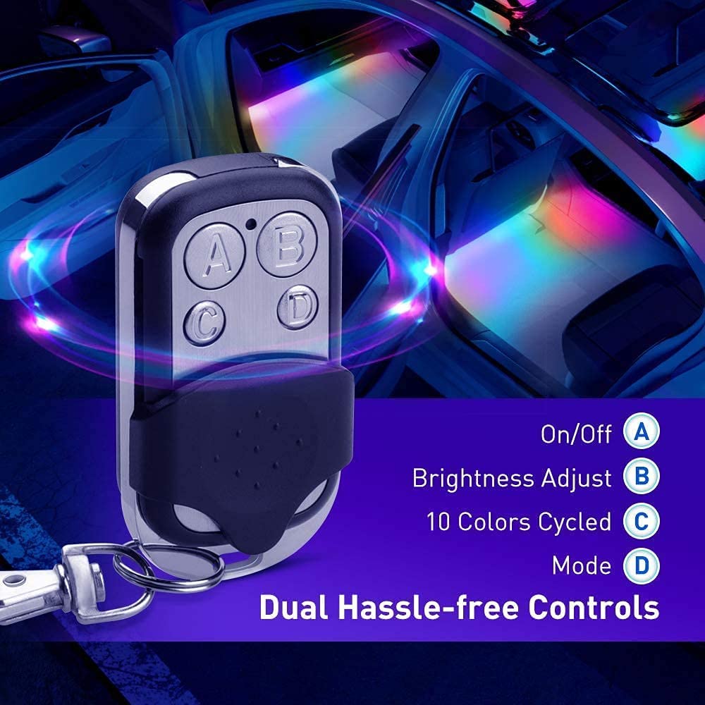 Interior RGBIC Car Lights with Smart App Control - CarsBling - Best Car Gifts & Accessories