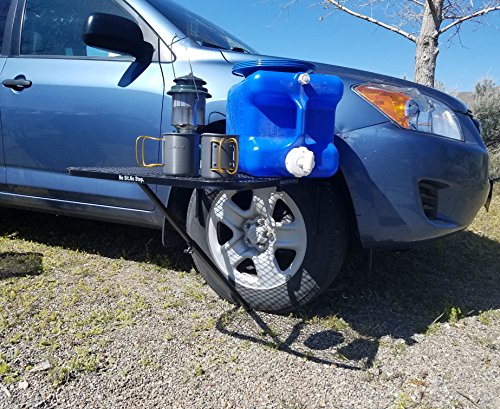 Tire Table Vehicle Tire-Mounted Steel Camping Table: Your Versatile Outdoor Workstation - CarsBling - Best Car Gifts & Accessories