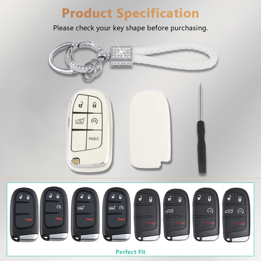 Full-Coverage TPU Key Fob Cover