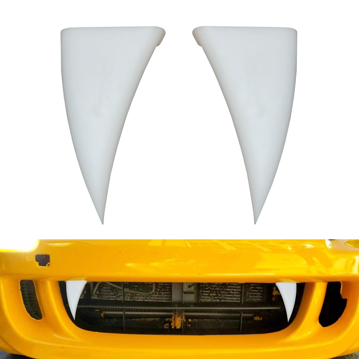 Halloween Car Fang Decoration