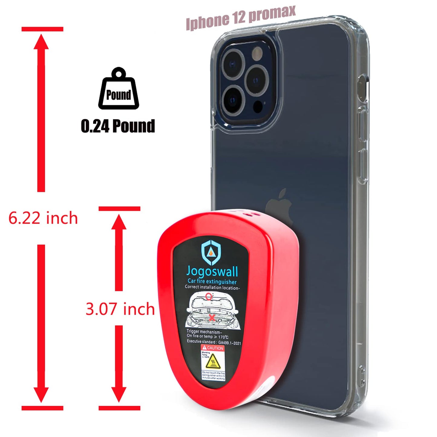 Automatic Fire Extinguisher for Car, Small Fire Extinguisher - CarsBling - Best Car Gifts & Accessories