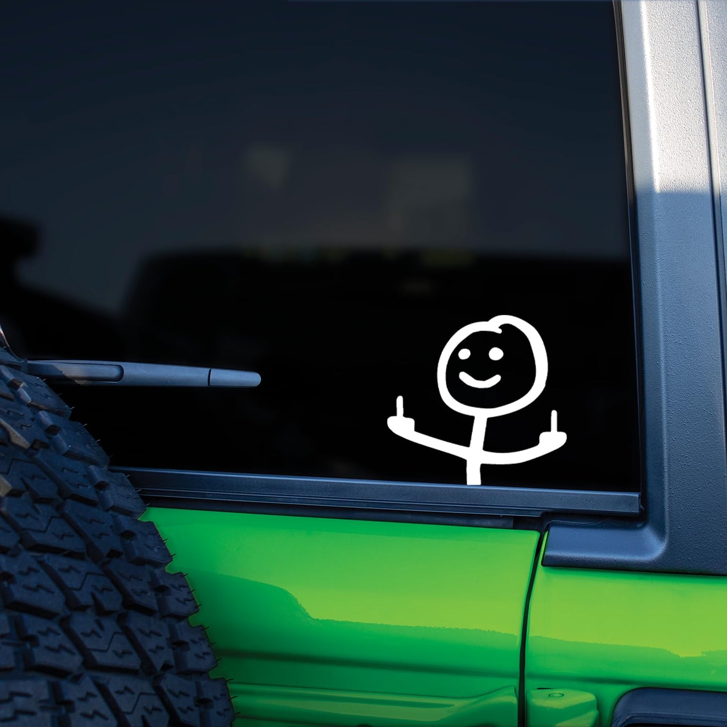 Funny Meme Decal Vinyl Sticker for Cars, Trucks - CarsBling - Best Car Gifts & Accessories