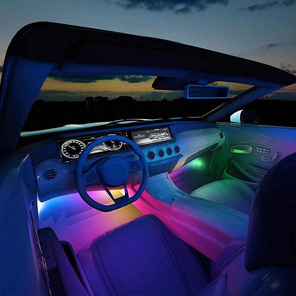 Interior RGBIC Car Lights with Smart App Control - CarsBling - Best Car Gifts & Accessories