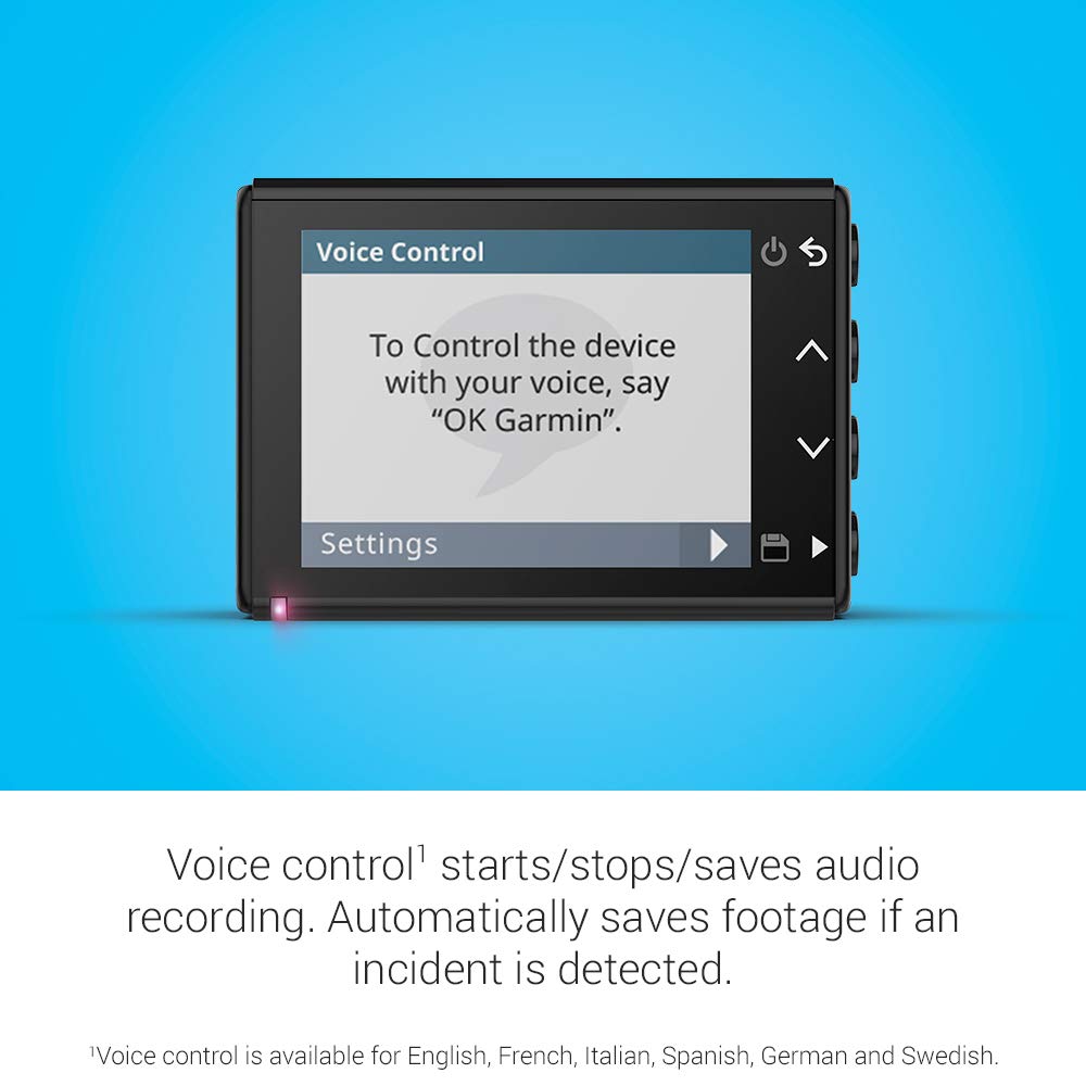 Garmin Dash Cam 56, 140-Degree Field of View In 1440P HD - CarsBling - Best Car Gifts & Accessories