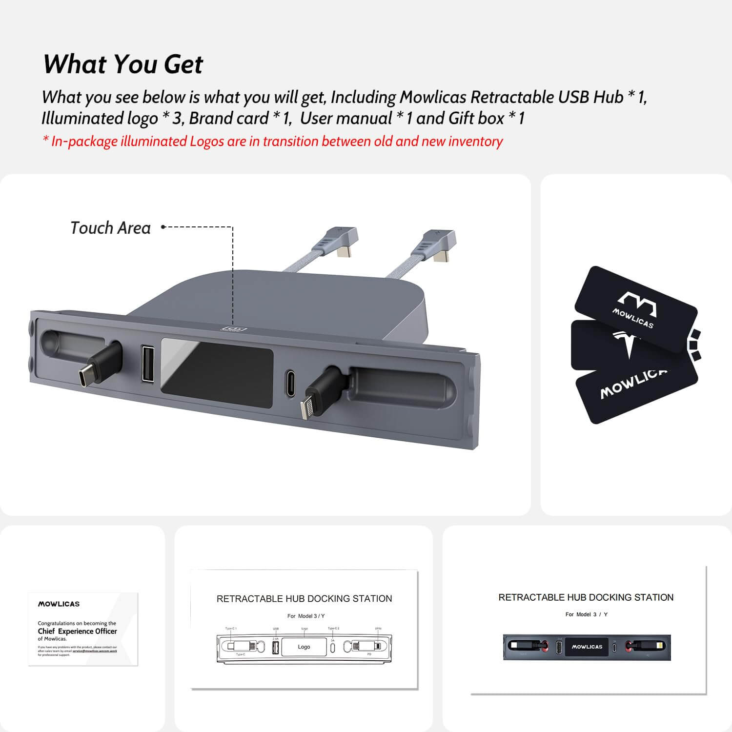 Upgrade Touch Switch Design for Tesla USB Hub - CarsBling - Best Car Gifts & Accessories