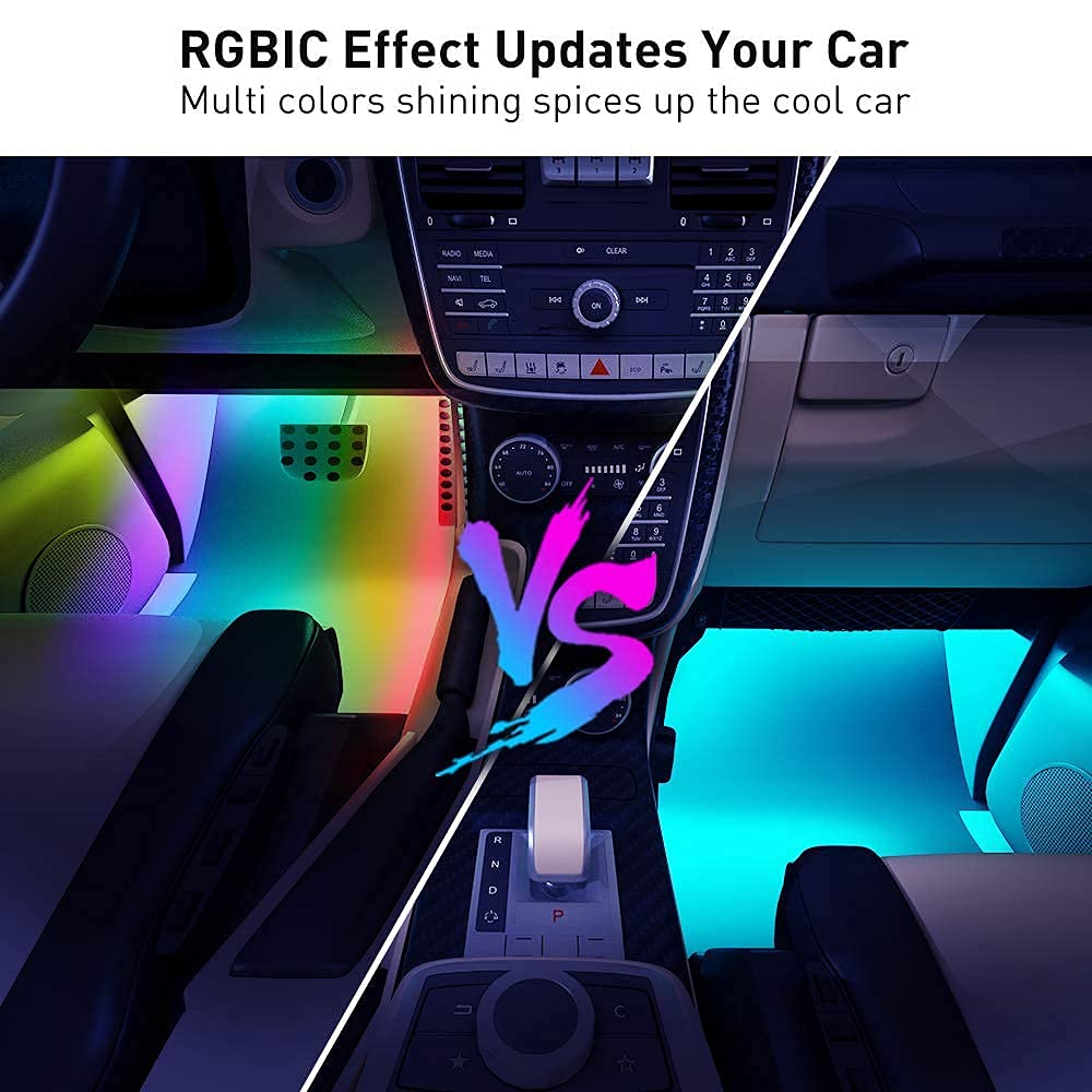 Interior RGBIC Car Lights with Smart App Control - CarsBling - Best Car Gifts & Accessories