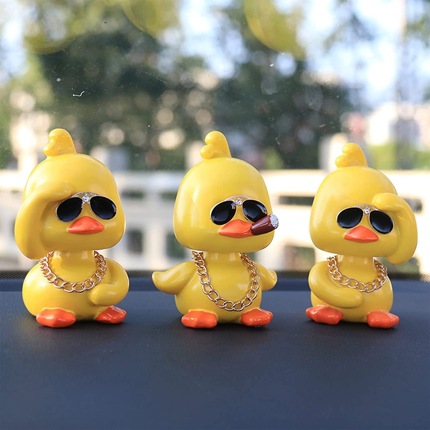 Shaking Duck Dashboard Ornament