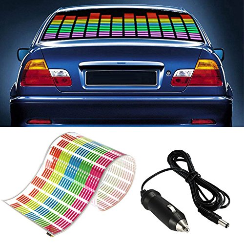 Car Sticker Music Rhythm LED Flash Light Lamp Sound Activated Equalizer - CarsBling - Best Car Gifts & Accessories