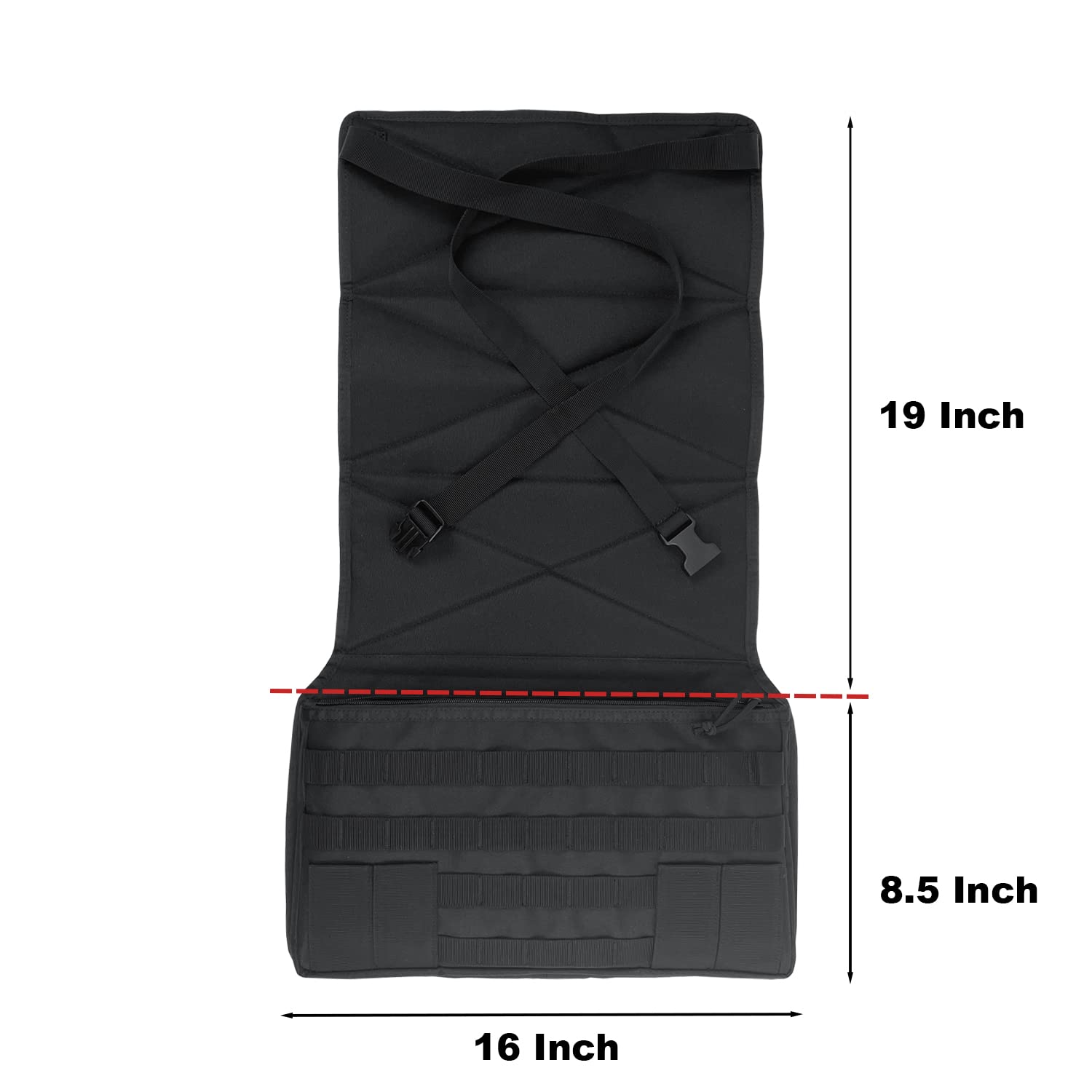 Concealed Car Seat Carry Holster with Zipper Pocket - CarsBling - Best Car Gifts & Accessories