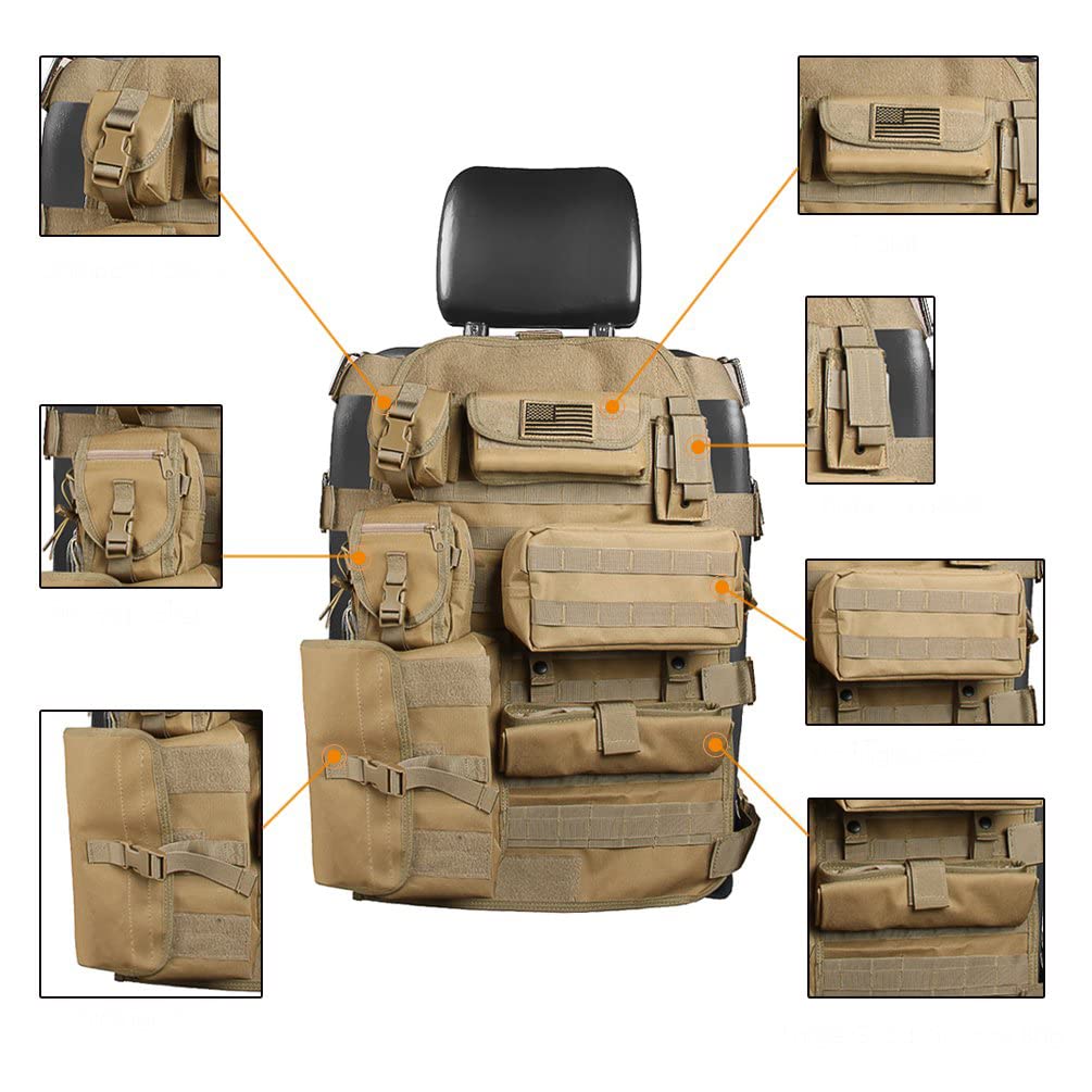 Tactical Seat Cover for Ultimate Comfort and Durability - CarsBling - Best Car Gifts & Accessories