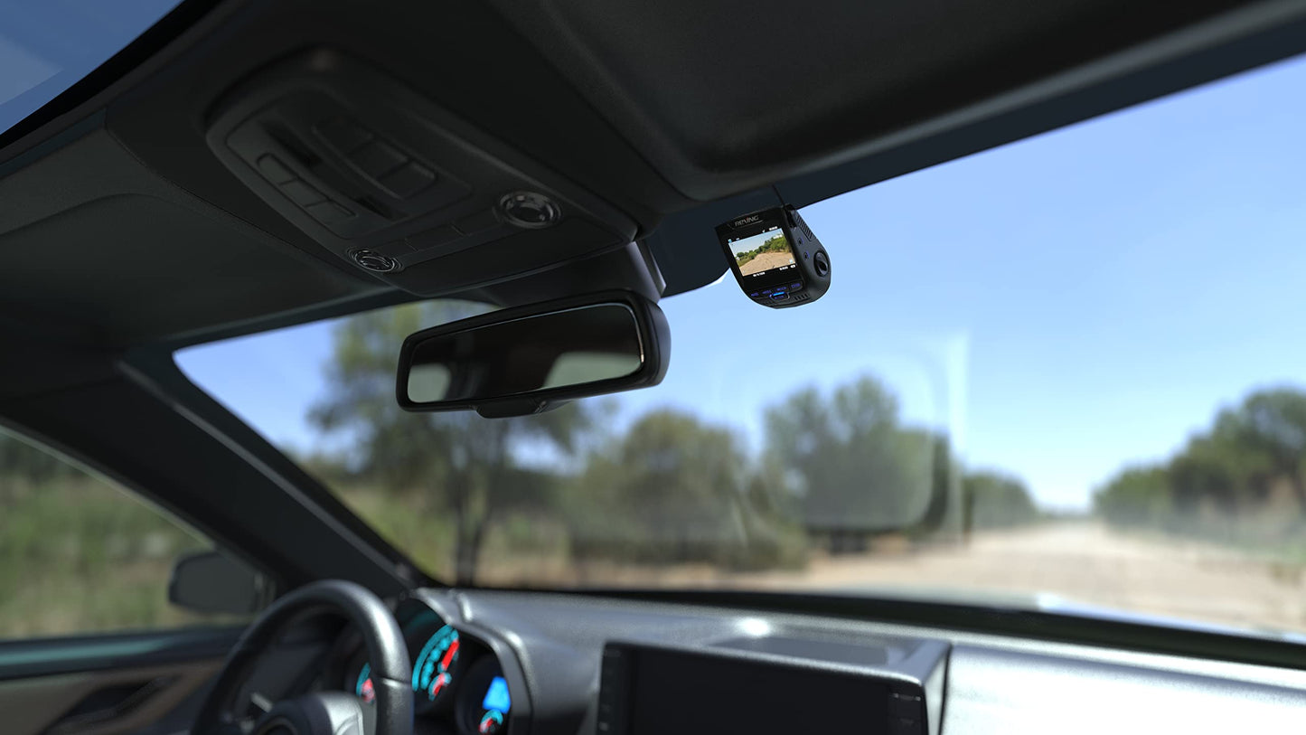 4K Car Front Dash Cam + Rear Wi-Fi 170° Wide Angle Rear Cam - CarsBling - Best Car Gifts & Accessories