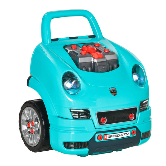 Kids Truck Engine Toy Mechanic Car Repair Set Workshop - CarsBling - Best Car Gifts & Accessories