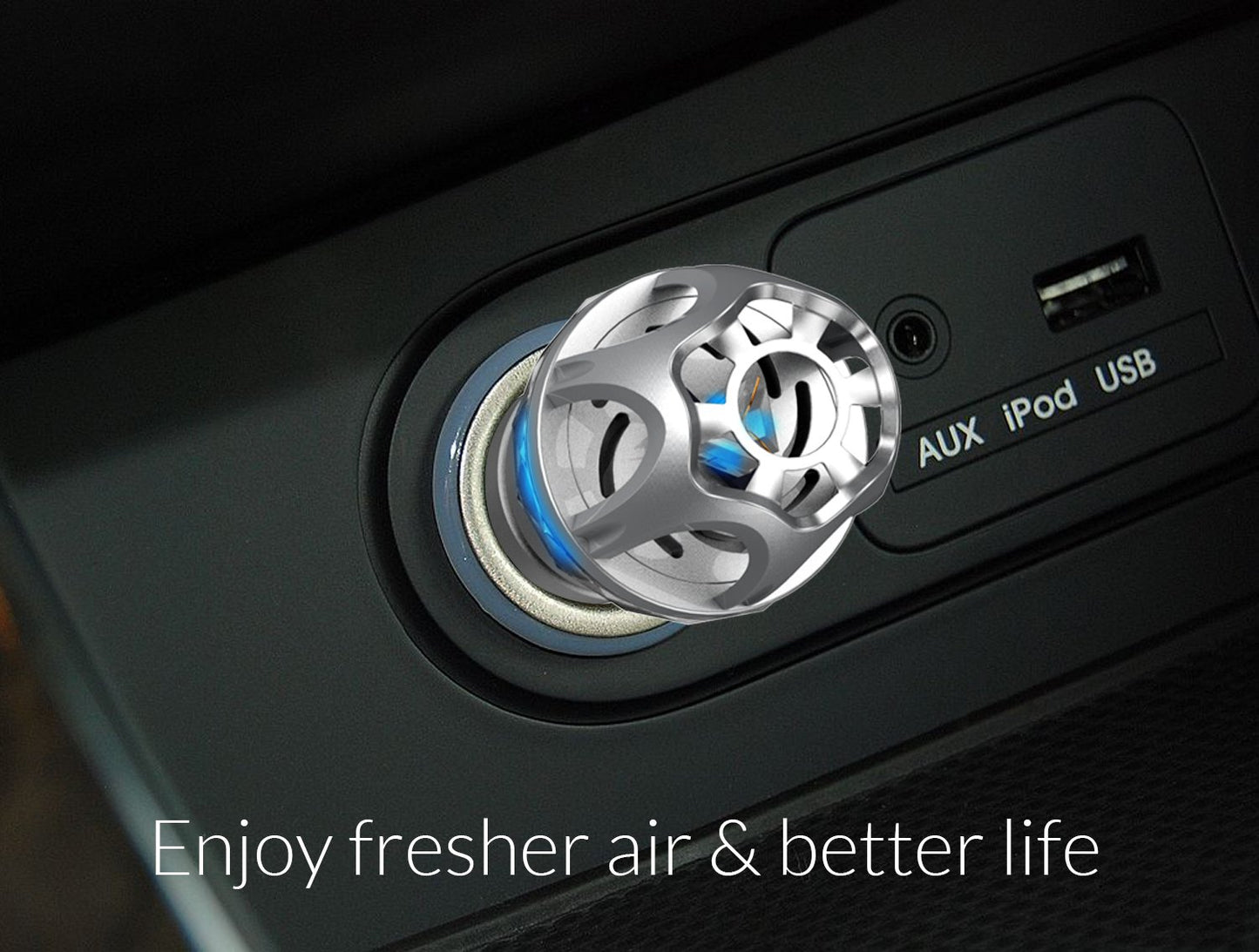 FRiEQ Car Air Purifier and Ionic Air Purifier - CarsBling - Best Car Gifts & Accessories